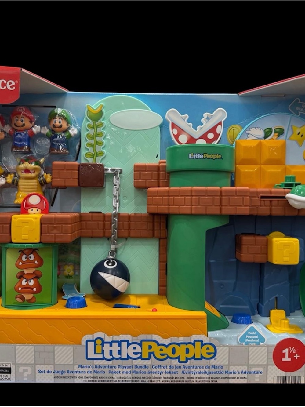 Super Mario Adventure Playset - Multicolor